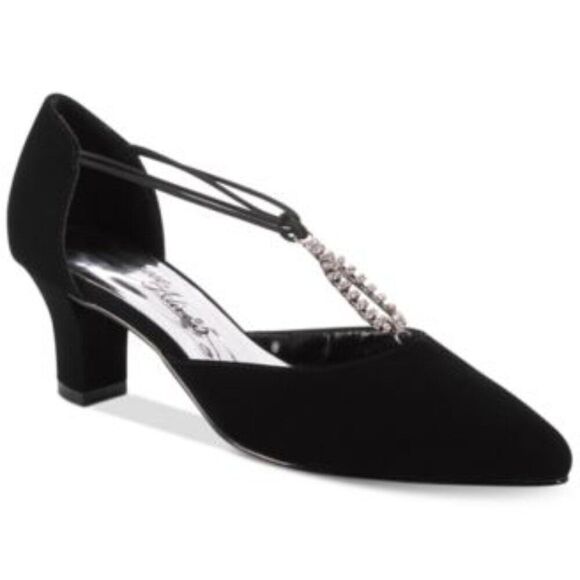 Easy Street Alive 5 Black Lamy Moonlight Evening Pumps 8.5M NWT - Picture 1 of 2